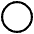 White Circle High Contrast Emoji from Fluent Emoji High Contrast Set
