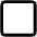 White Medium Square High Contrast Emoji from Fluent Emoji High Contrast Set