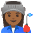 Woman Factory Worker Medium Dark Skin Tone Emoji from Noto Emoji Set