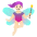 Woman Fairy Light Skin Tone Emoji from Noto Emoji Set