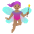 Woman Fairy Medium Skin Tone Emoji from Noto Emoji Set