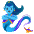 Woman Genie Emoji from Noto Emoji Set