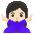 Woman Gesturing No Light Skin Tone Emoji from Noto Emoji Set