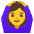 Woman Gesturing Ok Emoji from Noto Emoji Set