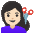 Woman Getting Haircut Light Skin Tone Emoji from Noto Emoji Set