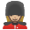 Woman Guard Medium Light Skin Tone Emoji from Noto Emoji Set