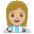 Woman Health Worker Medium Light Skin Tone Emoji from Noto Emoji Set