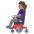 Woman In Motorized Wheelchair Medium Skin Tone Emoji from Noto Emoji Set