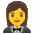 Woman In Tuxedo Emoji from Noto Emoji Set