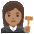 Woman Judge Medium Skin Tone Emoji from Noto Emoji Set