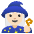 Woman Mage Light Skin Tone Emoji from Noto Emoji Set