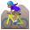 Woman Mountain Biking Medium Skin Tone Emoji from Noto Emoji Set