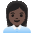 Woman Office Worker Dark Skin Tone Emoji from Noto Emoji Set