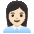 Woman Office Worker Light Skin Tone Emoji from Noto Emoji Set