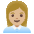 Woman Office Worker Medium Light Skin Tone Emoji from Noto Emoji Set