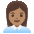 Woman Office Worker Medium Skin Tone Emoji from Noto Emoji Set
