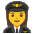 Woman Pilot Emoji from Noto Emoji Set
