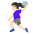 Woman Playing Handball Light Skin Tone Emoji from Noto Emoji Set