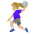 Woman Playing Handball Medium Light Skin Tone Emoji from Noto Emoji Set