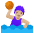 Woman Playing Water Polo Medium Light Skin Tone Emoji from Noto Emoji Set
