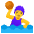 Woman Playing Water Polo Emoji from Noto Emoji Set