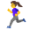 Woman Running Emoji from Noto Emoji Set
