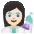 Woman Scientist Light Skin Tone Emoji from Noto Emoji Set