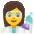 Woman Scientist Emoji from Noto Emoji Set