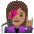 Woman Singer Medium Skin Tone Emoji from Noto Emoji Set