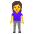 Woman Standing Emoji from Noto Emoji Set