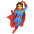 Woman Superhero Emoji from Noto Emoji Set