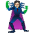 Woman Supervillain Light Skin Tone Emoji from Noto Emoji Set
