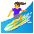 Woman Surfing Emoji from Noto Emoji Set