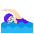 Woman Swimming Light Skin Tone Emoji from Noto Emoji Set