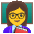 Woman Teacher Emoji from Noto Emoji Set