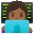 Woman Technologist Medium Dark Skin Tone Emoji from Noto Emoji Set