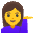 Woman Tipping Hand Emoji from Noto Emoji Set