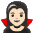 Woman Vampire Light Skin Tone Emoji from Noto Emoji Set