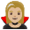 Woman Vampire Medium Light Skin Tone Emoji from Noto Emoji Set