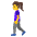Woman Walking Emoji from Noto Emoji Set