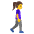 Woman Walking Facing Right Emoji from Noto Emoji Set