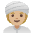 Woman Wearing Turban Medium Light Skin Tone Emoji from Noto Emoji Set