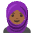 Woman With Headscarf Medium Dark Skin Tone Emoji from Noto Emoji Set