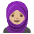 Woman With Headscarf Medium Light Skin Tone Emoji from Noto Emoji Set