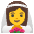 Woman With Veil Emoji from Noto Emoji Set