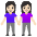 Women Holding Hands Light Skin Tone Emoji from Noto Emoji Set