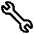 Wrench High Contrast Emoji from Fluent Emoji High Contrast Set