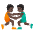 Wrestling Emoji Emoji from Noto Emoji Set