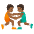 Wrestling Icon Emoji from Noto Emoji Set