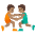Wrestlingemoji Emoji from Noto Emoji Set